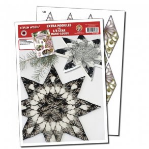 Quilling Template Ark - Extra Modules For 1/8 Star Marie-Louise