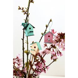 Quilling Template Ark - Bird House - Fuglehus