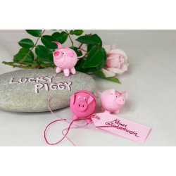 Quilling Template Ark - Little Lucky Piggy - Lille Lykke Gris