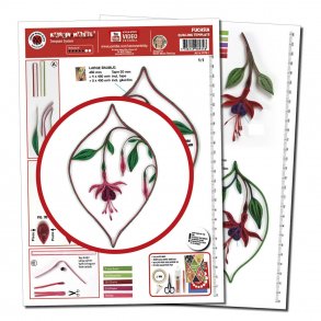 Quilling Template Ark - Fuchsia