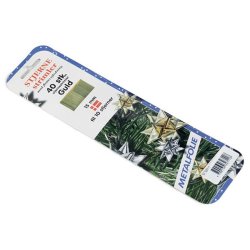 15 mm Stjernestrimler - 40 stk - Guld Metalfolie