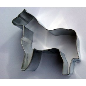 9,0 cm Kage udstikker - Hest