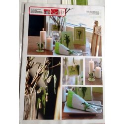 Quilling - Snowdrops - Vintergkker - Pske Kit