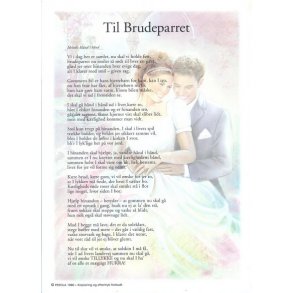 Til brudeparret ''fra gæster''