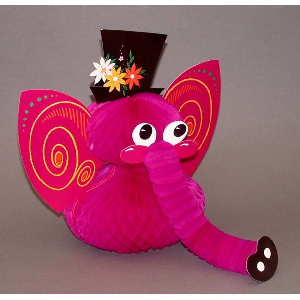 Elefant i v�v til "festen" (30 cm)