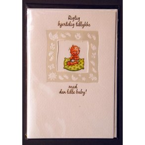 Telegram barned&aring;b med kuvert