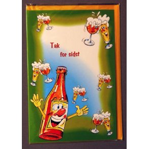 Tak - Kort med kuvert