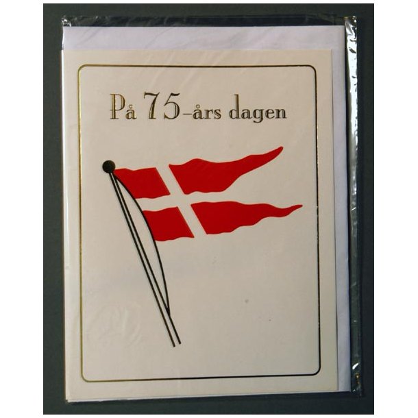 F&oslash;dselselsdag 75 &aring;r