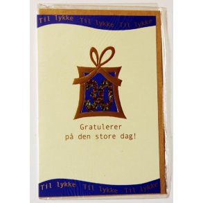 F&oslash;dselselsdagskort 30 &aring;r - med kuvert