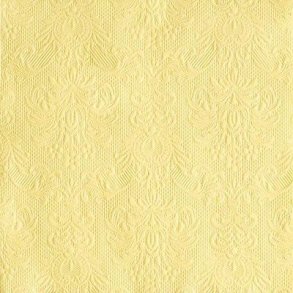Serviet - Elegance med prget mnster - Cream / Creme