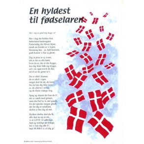 En hyldest til fødselaren ''fra gæster''