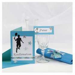 Kortpynt - 80 mm hj kartonmrkat - badminton spiller