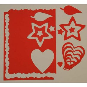 Hjerter og stjerne uroer