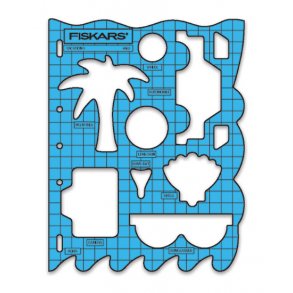 Fiskars skabelon med 8 forme/figurer