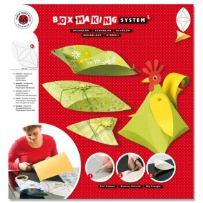 Skabelon - Box - 3-4 kantet - Stor