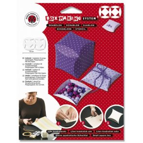 Skabelon - Box - Kvadratisk - Lille