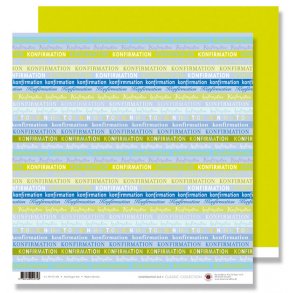 Blå - Tekst, Konfirmation