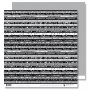 Sort - Tekst, Konfirmation