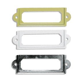 Metalrammer - 3 stk. Elfenben / hvid / guld