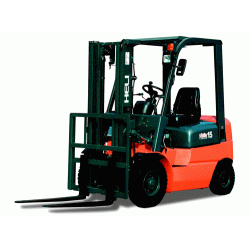 Heli  1,5 tons gas gaffeltruck