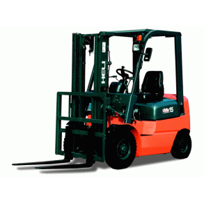 Heli  1,5 tons gas gaffeltruck