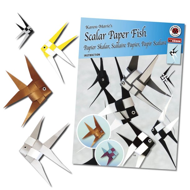 Instruktionsblad - Scalar Paper Fish - Fisk