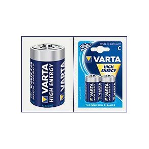 C Varta High Energy 1,5 volt batteri