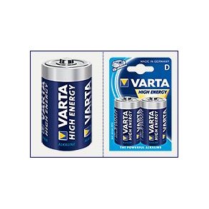 D Varta High Energy 1,5 volt batteri