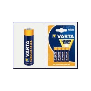 AAA Varta LongLife Ekstra 1,5 volt batteri
