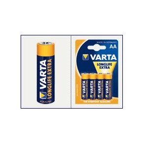 AA Varta LongLife Ekstra 1,5 volt batteri