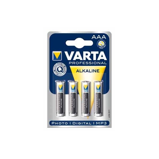 AAA Varta Professional Alkaline  1,5 volt batteri