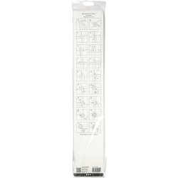 25 mm Stjernestrimler - 100 Stk. - Slv