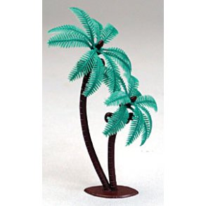 Palmetræer 9 cm incl fod - Kokuspalme med kokos