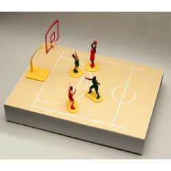  Sangskjuler - basketboldspillere og mlkurv