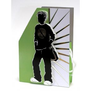  Sangskjuler med smart konfirmand sat p som 3D