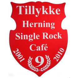   Skjold til resport / jubilum mm