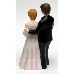 16,5 cm kagefigur til bryllup - Bryllup & barned&aring;b