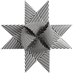 40 mm Stjernestrimler -  40 stk i 5 mnstre - Paris