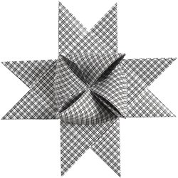 40 mm Stjernestrimler -  40 stk i 5 mnstre - Paris