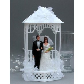 24 cm kagefigur til bryllup - brudepar