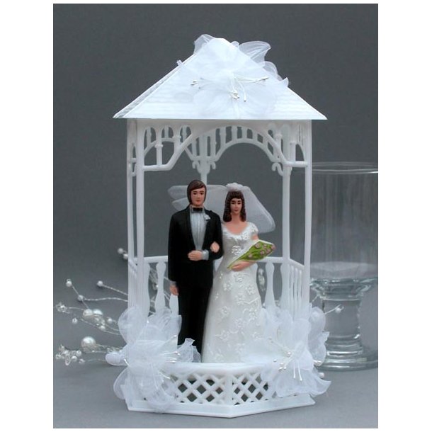 24 cm kagefigur til bryllup - brudepar