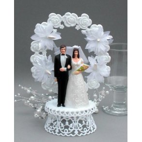 20 cm kagefigur til bryllup - brudepar