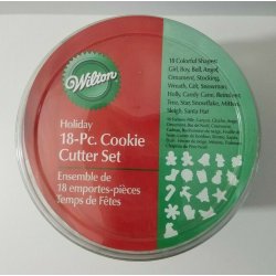 Udstikker St - Jule Motiver - 18 stk. ialt