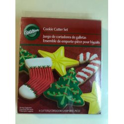 Udstikker St - Jule Motiver - 4 stk.