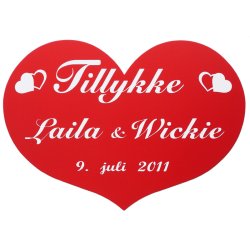  Skjold til bryllup - Fix og frdig