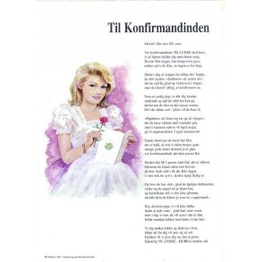 Til konfirmandinden