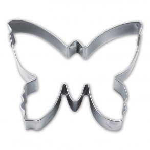  2,5 cm Kagepyntudstandser - Sommerfugl