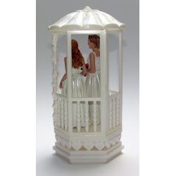 10 cm kagefigur til bryllup - 2 kvinder