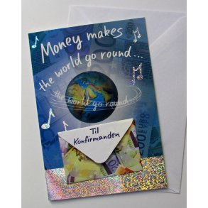 Telegram konfirmation - Smart kuvert til penge