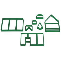   Kageudstandser st - Heksehus - Julehus